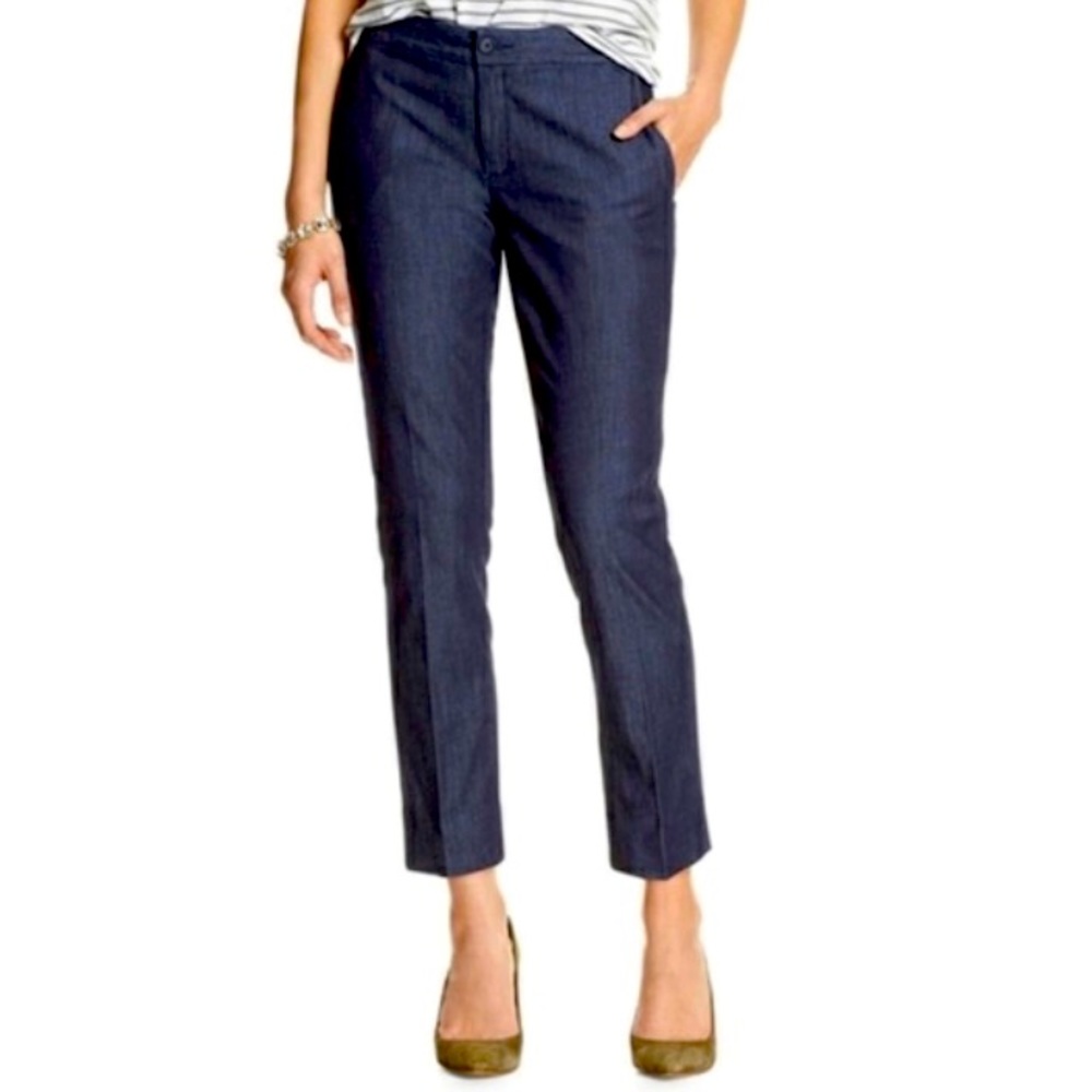 Banana Republic Chambray Hampton Fit Capri